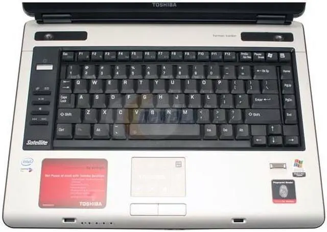 Alt view image 4 of 15 - TOSHIBA Laptop Satellite Intel Core Duo T2400 1GB Memory 120GB HDD Intel GMA 950 15.4" Windows XP Media Center A105-S4014