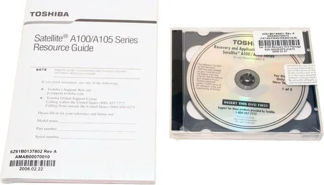 Alt view image 11 of 15 - TOSHIBA Laptop Satellite Intel Core Duo T2400 1GB Memory 120GB HDD Intel GMA 950 15.4" Windows XP Media Center A105-S4014