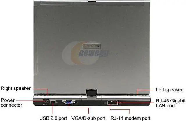 Alt view image 7 of 14 - TOSHIBA Portege M400-S4031 1GB Memory 12.1" 1024 x 768 Tablet PC Windows XP Tablet PC Edition