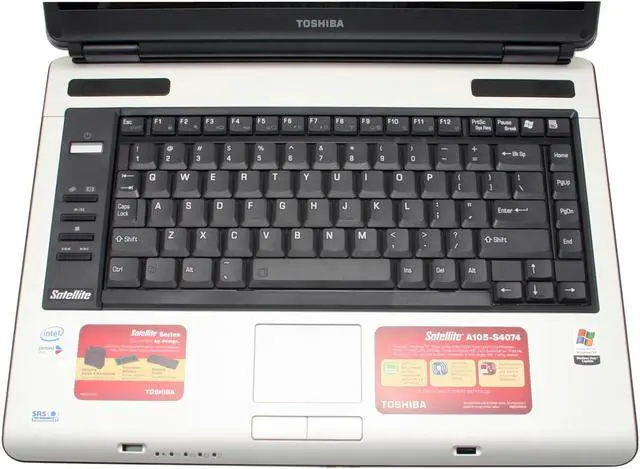 Alt view image 4 of 14 - TOSHIBA Laptop Satellite Intel Core Duo T2050 512MB Memory 120GB HDD Intel GMA 950 15.4" Windows XP Media Center A105-S4074