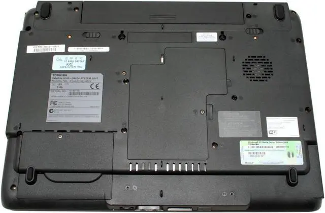 Alt view image 10 of 14 - TOSHIBA Laptop Satellite Intel Core Duo T2050 512MB Memory 120GB HDD Intel GMA 950 15.4" Windows XP Media Center A105-S4074