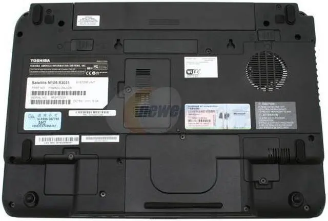 Alt view image 10 of 14 - TOSHIBA Laptop Satellite Intel Core Solo T1350 512MB Memory 60GB HDD Intel GMA 950 14.1" Windows XP Home M105-S3031