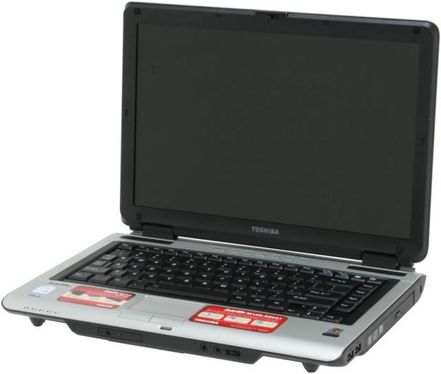 Alt view image 2 of 13 - TOSHIBA Laptop Satellite Intel Core Solo T1350 512MB Memory 80GB HDD Intel GMA 950 14.1" Windows XP Home M105-S3041