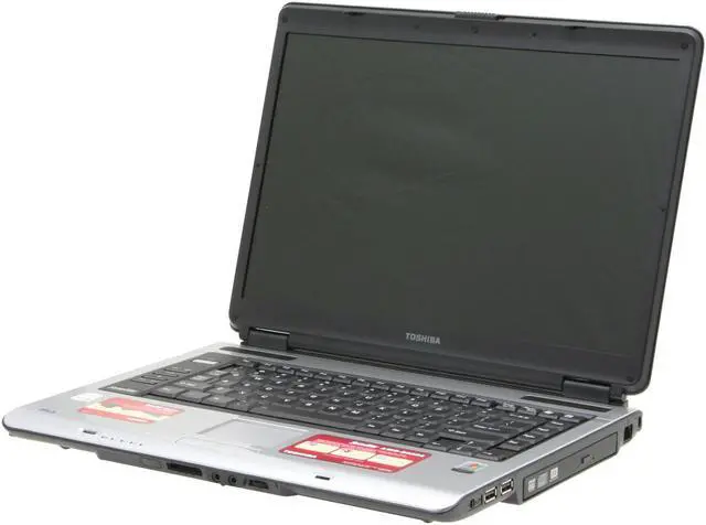 Alt view image 2 of 13 - TOSHIBA Laptop Satellite Intel Core 2 Duo T5500 1GB Memory 160GB HDD Intel GMA 950 15.4" Windows XP Media Center A105-S4384