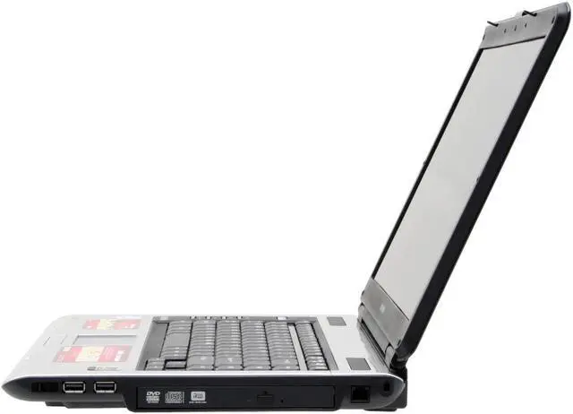 Alt view image 7 of 13 - TOSHIBA Laptop Satellite Intel Core 2 Duo T5500 1GB Memory 160GB HDD Intel GMA 950 15.4" Windows XP Media Center A105-S4384