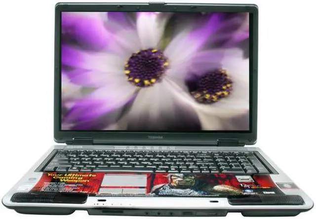 Alt view image 2 of 15 - TOSHIBA Laptop Satellite Intel Core 2 Duo T7200 2GB Memory 200GB HDD NVIDIA GeForce Go 7900 GS 17.0" Windows Vista Home Premium P105-S9337