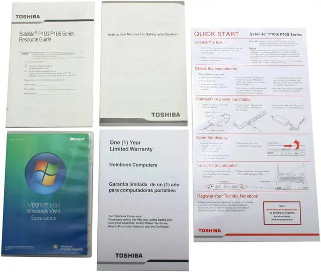 Alt view image 14 of 15 - TOSHIBA Laptop Satellite Intel Core 2 Duo T7200 2GB Memory 200GB HDD NVIDIA GeForce Go 7900 GS 17.0" Windows Vista Home Premium P105-S9337