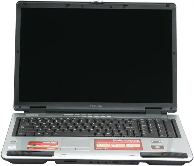 Alt view image 4 of 15 - TOSHIBA Laptop Satellite Intel Core 2 Duo T5500 2GB Memory 200GB HDD Intel GMA 950 17.0" Windows Vista Home Premium P105-S6157