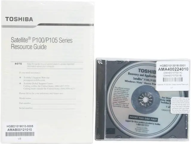 Alt view image 14 of 15 - TOSHIBA Laptop Satellite Intel Core 2 Duo T5500 2GB Memory 200GB HDD Intel GMA 950 17.0" Windows Vista Home Premium P105-S6157