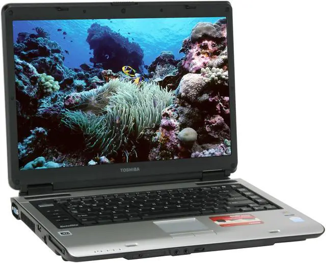 TOSHIBA Laptop Satellite Intel Celeron M 520 512MB Memory 100GB