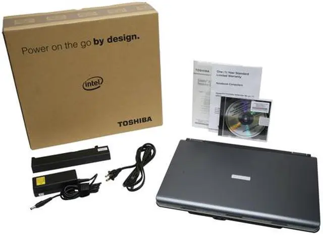 Alt view image 14 of 14 - TOSHIBA Laptop Satellite Intel Pentium T2080 512MB Memory 80GB HDD ATI Radeon Xpress 200M IGP 15.4" Windows Vista Home Basic A135-S2386