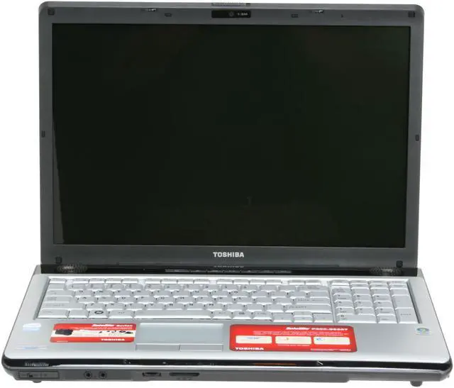Alt view image 5 of 15 - TOSHIBA Laptop Satellite Intel Pentium T2080 1GB Memory 120GB HDD Intel GMA 950 17.0" Windows Vista Home Premium P205-S6237