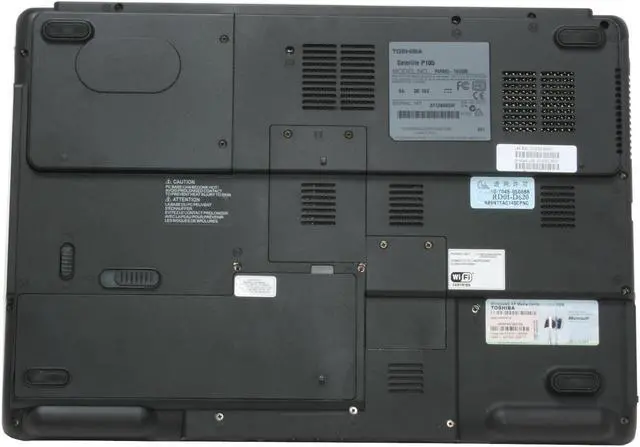 Alt view image 10 of 14 - TOSHIBA Satellite 17.0" Intel Core Duo T2050 1GB Memory DDR2 533 Windows XP Media Center PSPA0U-1W2036