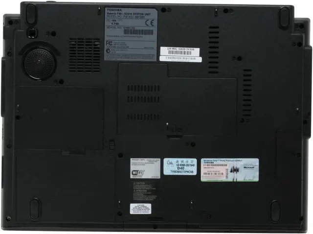 Alt view image 11 of 15 - TOSHIBA Laptop Qosmio Intel Core 2 Duo T5450 2GB Memory 200GB HDD Intel GMA X3100 15.4" Windows Vista Home Premium 32-bit F45-AV410