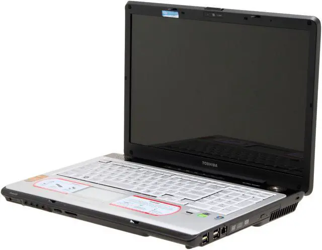 Alt view image 3 of 16 - TOSHIBA Laptop Satellite AMD Turion 64 X2 TL-64 2GB Memory 250GB HDD ATI Mobility Radeon HD 2600 17.0" Windows Vista Home Premium P205D-S7479