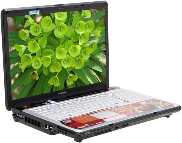 TOSHIBA Laptop Satellite Intel Core 2 Duo T7250 2GB Memory 240GB HDD NVIDIA  SLI Dual GeForce 8600M GT 17.0