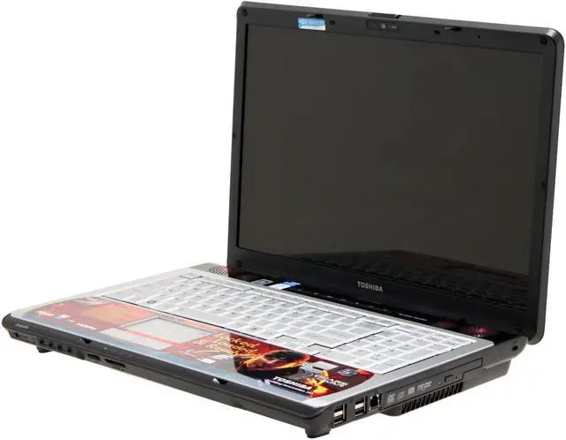 Alt view image 3 of 16 - TOSHIBA Laptop Satellite Intel Core 2 Duo T7250 2GB Memory 240GB HDD NVIDIA SLI Dual GeForce 8600M GT 17.0" Windows Vista Home Premium X205-SLi1