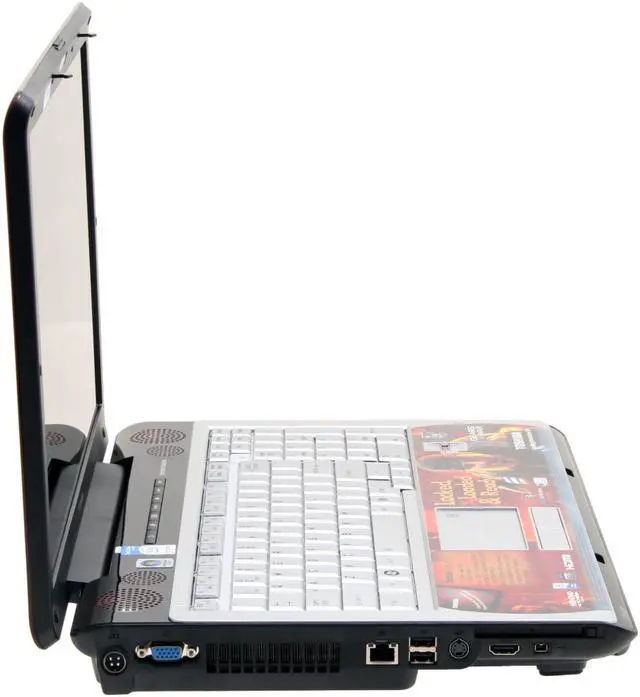 Alt view image 5 of 16 - TOSHIBA Laptop Satellite Intel Core 2 Duo T7250 2GB Memory 240GB HDD NVIDIA SLI Dual GeForce 8600M GT 17.0" Windows Vista Home Premium X205-SLi1