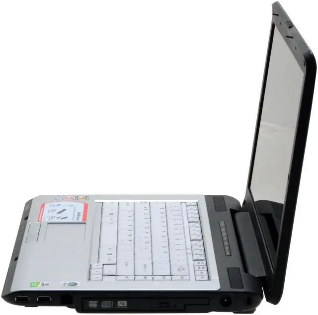 Alt view image 6 of 15 - TOSHIBA Laptop Satellite AMD Turion 64 X2 TL-58 1GB Memory 160GB HDD ATI Radeon X1200 IGP 15.4" Windows Vista Home Premium A215-S7422