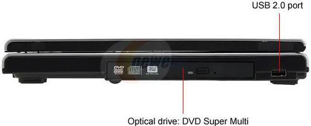 Alt view image 10 of 15 - TOSHIBA Tecra 15.4" Intel Core 2 Duo T7250 1GB Memory DDR2 667 Windows XP Professional PTS52U-07Q01M