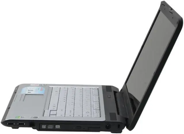 Alt view image 2 of 14 - TOSHIBA Laptop Satellite AMD Athlon 64 X2 TK-57 1GB Memory 120GB HDD ATI Radeon X1200 IGP 15.4" Windows Vista Home Premium A215-S5802