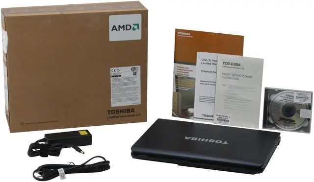 Alt view image 14 of 14 - TOSHIBA Laptop Satellite AMD Athlon 64 X2 TK-57 1GB Memory 120GB HDD ATI Radeon X1200 IGP 15.4" Windows Vista Home Premium A215-S5802