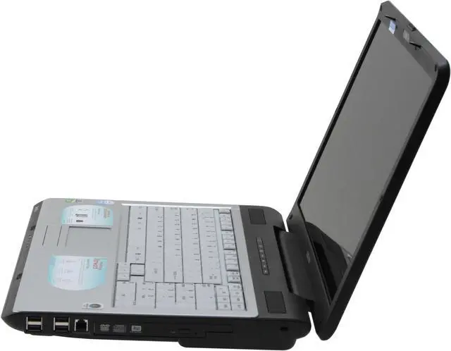 Alt view image 2 of 14 - TOSHIBA Satellite 17.0" Intel Pentium T2330 2GB Memory DDR2 667 Windows Vista Home Premium P205-S7806