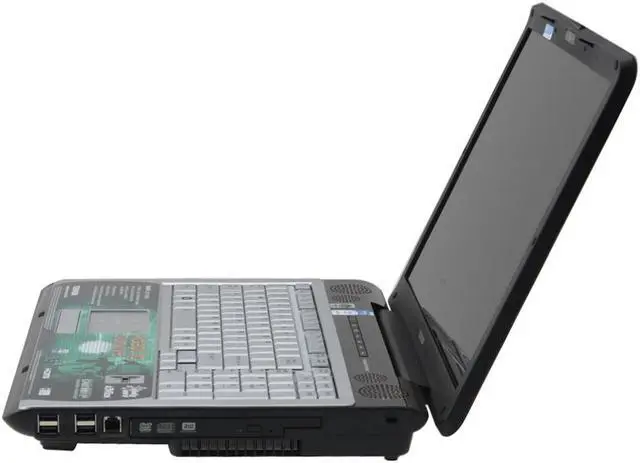 Alt view image 2 of 14 - TOSHIBA Laptop Satellite Intel Core 2 Duo T5550 2GB Memory 250GB HDD NVIDIA GeForce 8700M GT 17.0" Windows Vista Home Premium X205-S9800