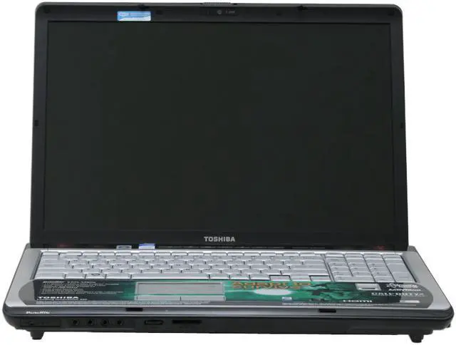 Alt view image 8 of 14 - TOSHIBA Laptop Satellite Intel Core 2 Duo T5550 2GB Memory 250GB HDD NVIDIA GeForce 8700M GT 17.0" Windows Vista Home Premium X205-S9800