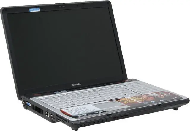 Alt view image 7 of 14 - TOSHIBA Laptop Satellite Intel Core 2 Duo T8100 2GB Memory 320GB HDD NVIDIA SLI Dual GeForce 8600M GT 17.0" Windows Vista Home Premium X205-SLi2