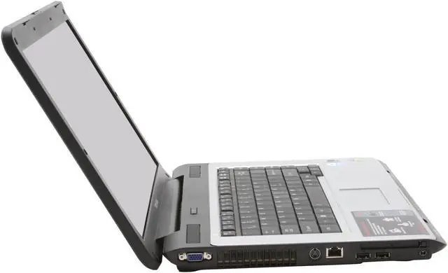 Alt view image 6 of 14 - TOSHIBA Laptop Satellite Intel Pentium T2370 1GB Memory 160GB HDD Intel GMA X3100 15.4" Windows Vista Home Premium A205-S5831