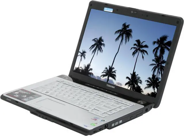Alt view image 5 of 6 - TOSHIBA Laptop Satellite Intel Core 2 Duo T5550 2GB Memory 200GB HDD Intel GMA X3100 15.4" Windows Vista Home Premium A205-S5853