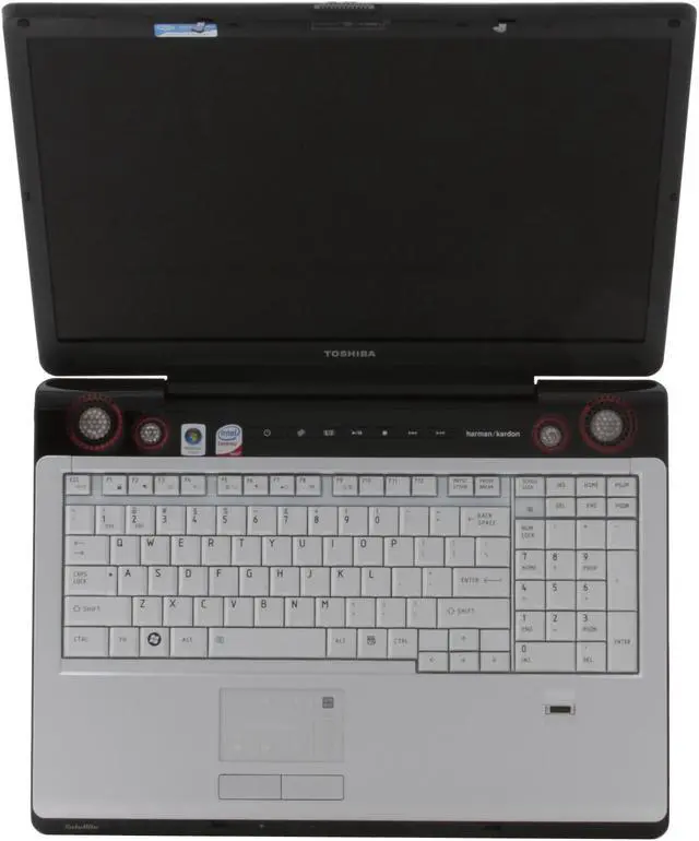 Alt view image 9 of 14 - TOSHIBA Laptop Satellite Intel Core 2 Duo T9300 3GB Memory 400GB HDD NVIDIA SLI Dual GeForce 8600M GT 17.0" Windows Vista Ultimate X205-SLi6