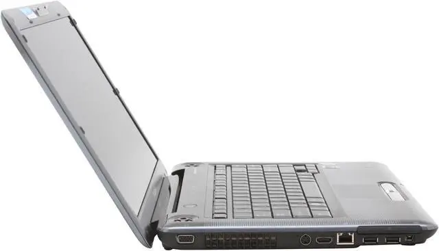 Alt view image 6 of 14 - TOSHIBA Laptop Satellite Intel Core 2 Duo T8100 3GB Memory 400GB HDD ATI Mobility Radeon HD 3650 15.4" Windows Vista Home Premium A305-S6845