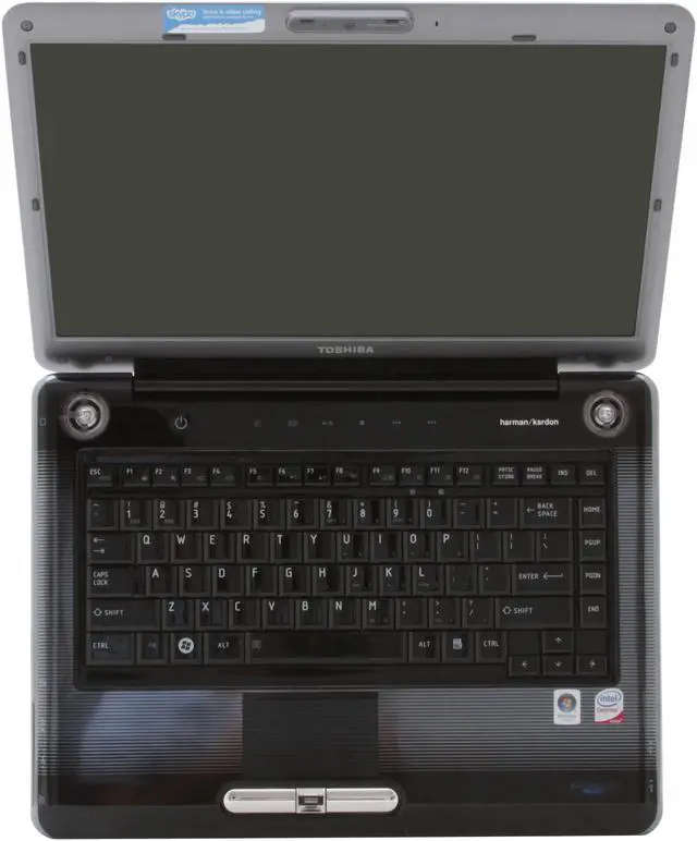 Alt view image 9 of 14 - TOSHIBA Laptop Satellite Intel Core 2 Duo T8100 3GB Memory 400GB HDD ATI Mobility Radeon HD 3650 15.4" Windows Vista Home Premium A305-S6845