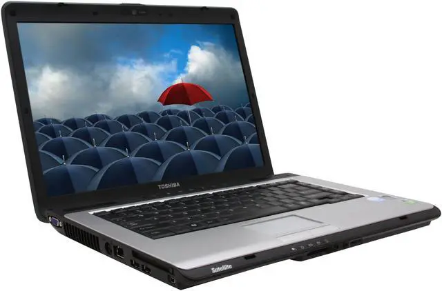 Alt view image 7 of 16 - TOSHIBA Laptop Satellite Intel Pentium T2390 2GB Memory 160GB HDD Intel GMA X3100 15.4" Windows Vista Home Premium A205-S5871