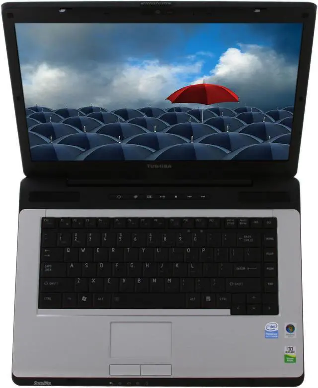 Alt view image 13 of 16 - TOSHIBA Laptop Satellite Intel Pentium T2390 2GB Memory 160GB HDD Intel GMA X3100 15.4" Windows Vista Home Premium A205-S5871