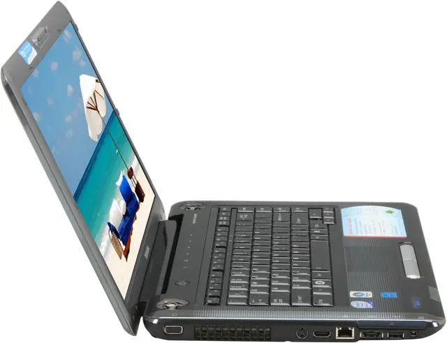 Alt view image 6 of 17 - TOSHIBA Laptop Satellite Intel Core 2 Duo P8400 4GB Memory 320GB HDD ATI Mobility Radeon HD 3470 15.4" Windows Vista Home Premium 64-bit A305-S6864