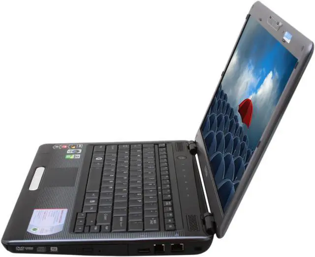 Alt view image 2 of 17 - TOSHIBA Satellite 13.3" AMD Turion 64 X2 RM-70 3GB Memory DDR2 800 Windows Vista Home Premium U405D-S2848
