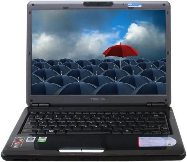 Alt view image 8 of 17 - TOSHIBA Satellite 13.3" AMD Turion 64 X2 RM-70 3GB Memory DDR2 800 Windows Vista Home Premium U405D-S2848