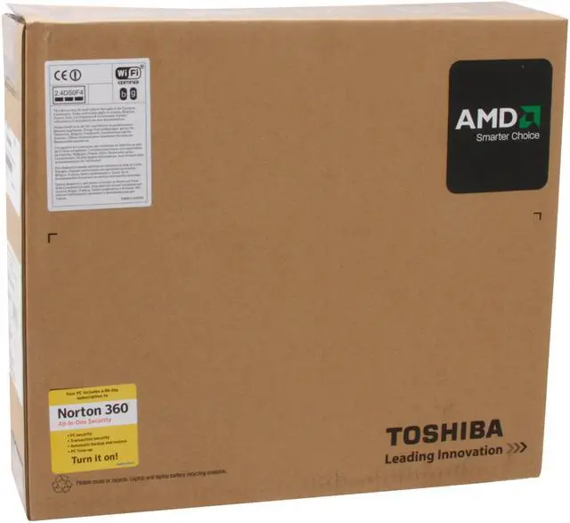 Alt view image 17 of 17 - TOSHIBA Satellite 13.3" AMD Turion 64 X2 RM-70 3GB Memory DDR2 800 Windows Vista Home Premium U405D-S2848