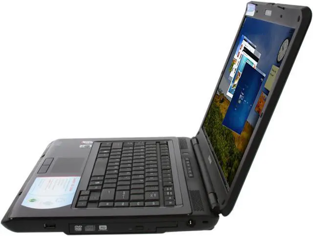 Alt view image 2 of 17 - TOSHIBA Laptop Satellite Intel Core 2 Duo T5750 3GB Memory 250GB HDD Intel GMA X3100 15.4" Windows Vista Home Premium L305-S5884