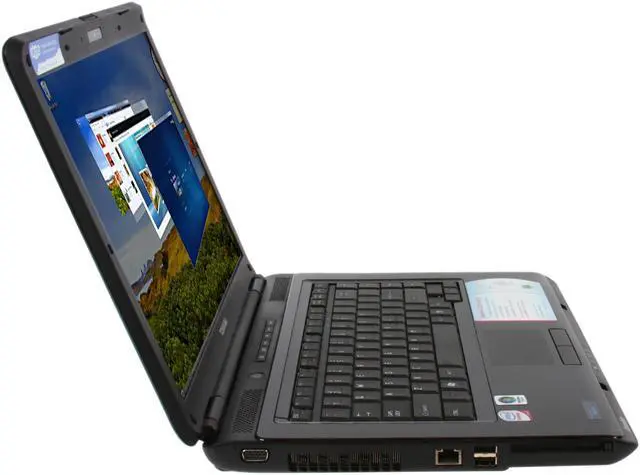 Alt view image 6 of 17 - TOSHIBA Laptop Satellite Intel Core 2 Duo T5750 3GB Memory 250GB HDD Intel GMA X3100 15.4" Windows Vista Home Premium L305-S5884