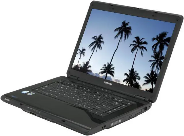 TOSHIBA Laptop Satellite Intel Pentium T3200 2GB Memory
