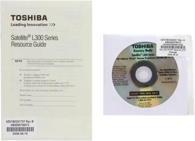 Alt view image 16 of 16 - TOSHIBA Laptop Satellite Intel Pentium T3200 4GB Memory 320GB HDD Intel GMA 4500M 15.4" Windows Vista Home Premium 64-bit L305-S5907