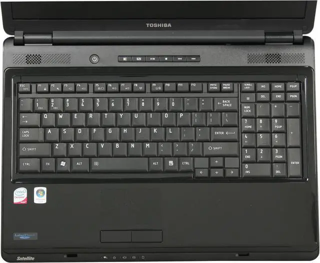 Alt view image 10 of 18 - TOSHIBA Satellite 17.0" Intel Core 2 Duo T5800 4GB Memory DDR2 800 Windows Vista Home Premium 64-bit L355-S7835