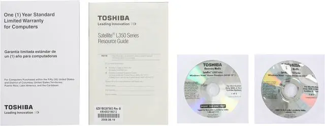Alt view image 17 of 18 - TOSHIBA Satellite 17.0" Intel Core 2 Duo T5800 4GB Memory DDR2 800 Windows Vista Home Premium 64-bit L355-S7835