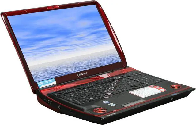 Alt view image 7 of 16 - TOSHIBA Laptop Qosmio Intel Core 2 Duo P8400 4GB Memory 320GB HDD NVIDIA SLI Dual GeForce 9800M GTS 17.0" Genuine Windows Vista Home Premium (SP1, 64/32-bit version) X305-Q706