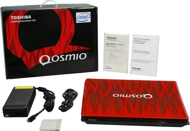 Alt view image 16 of 16 - TOSHIBA Laptop Qosmio Intel Core 2 Duo P8400 4GB Memory 320GB HDD NVIDIA SLI Dual GeForce 9800M GTS 17.0" Genuine Windows Vista Home Premium (SP1, 64/32-bit version) X305-Q706
