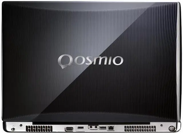 Alt view image 8 of 8 - TOSHIBA Laptop Qosmio Intel Core 2 Duo P7350 4GB Memory 320GB HDD NVIDIA GeForce 9200M GS 15.4" Windows Vista Home Premium 64-bit Edition F50-01U